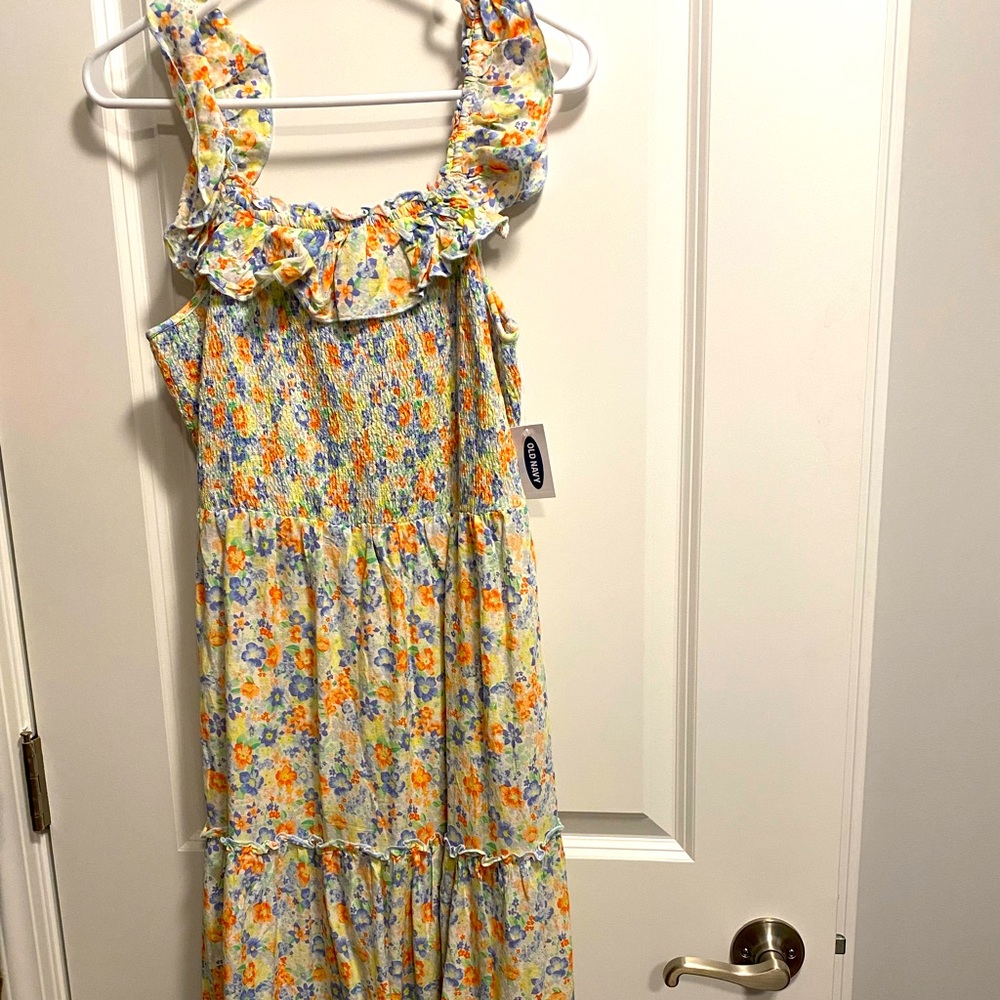 Floral maxi dress